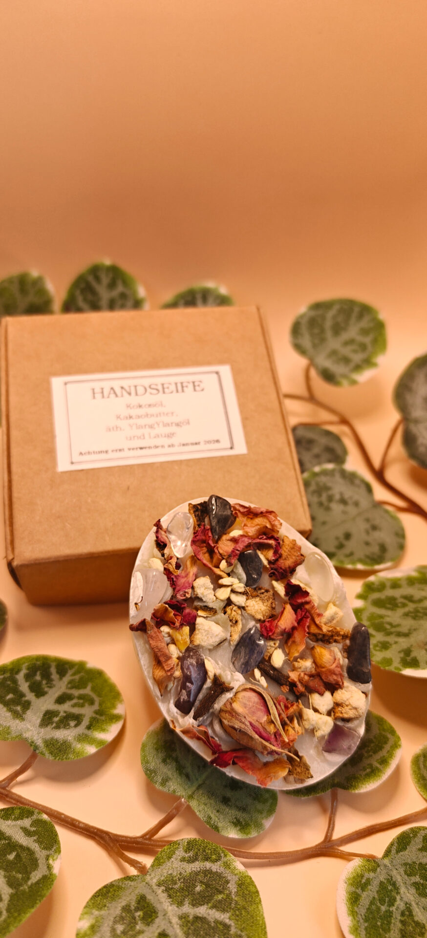 Handseife Ylang-Ylang – mit Deko